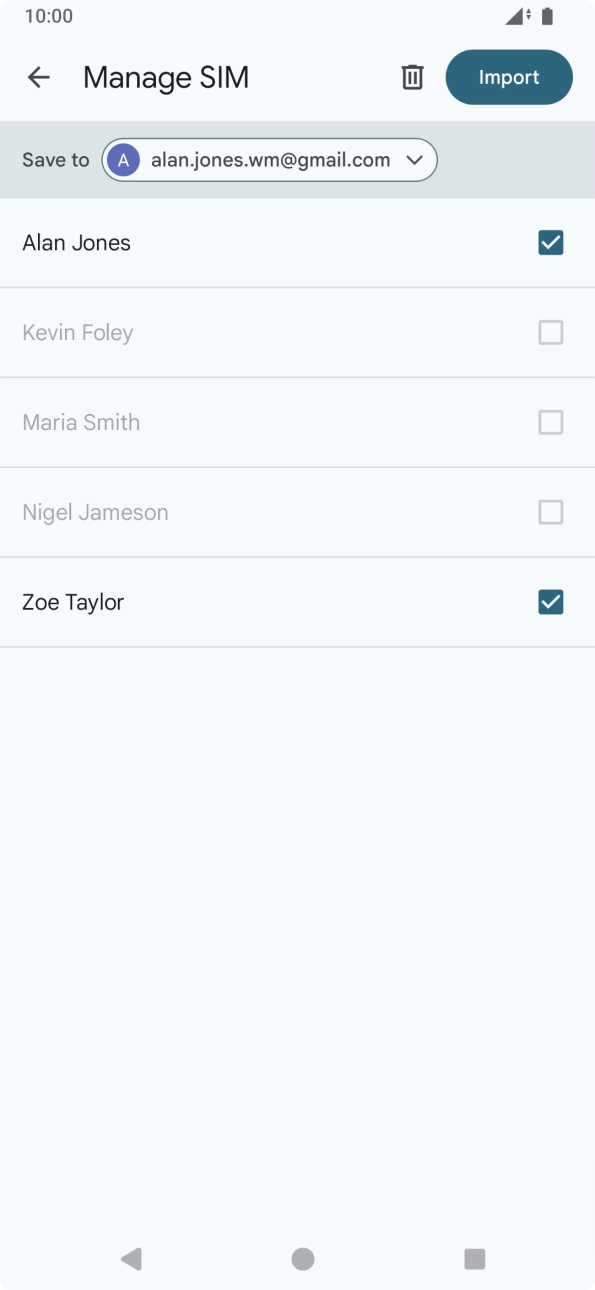 Press the drop down list next to 'Save to'. Press the drop down list next to 'Save to'.