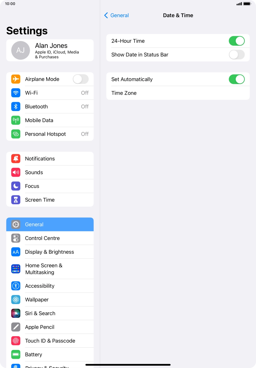 Slide your finger upwards starting from the bottom of the screen to return to the home screen.