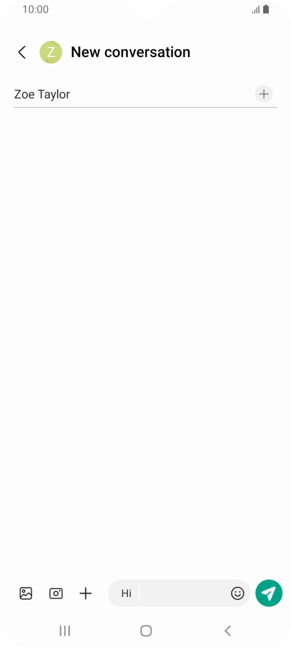 Press the picture icon. Press the picture icon.