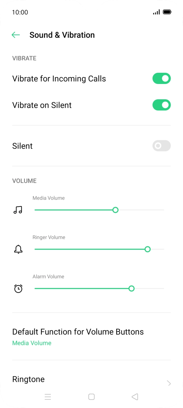 Press Ringtone.