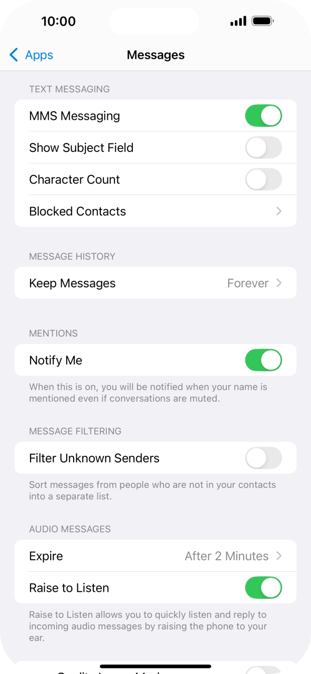 Slide your finger upwards starting from the bottom of the screen to return to the home screen.
