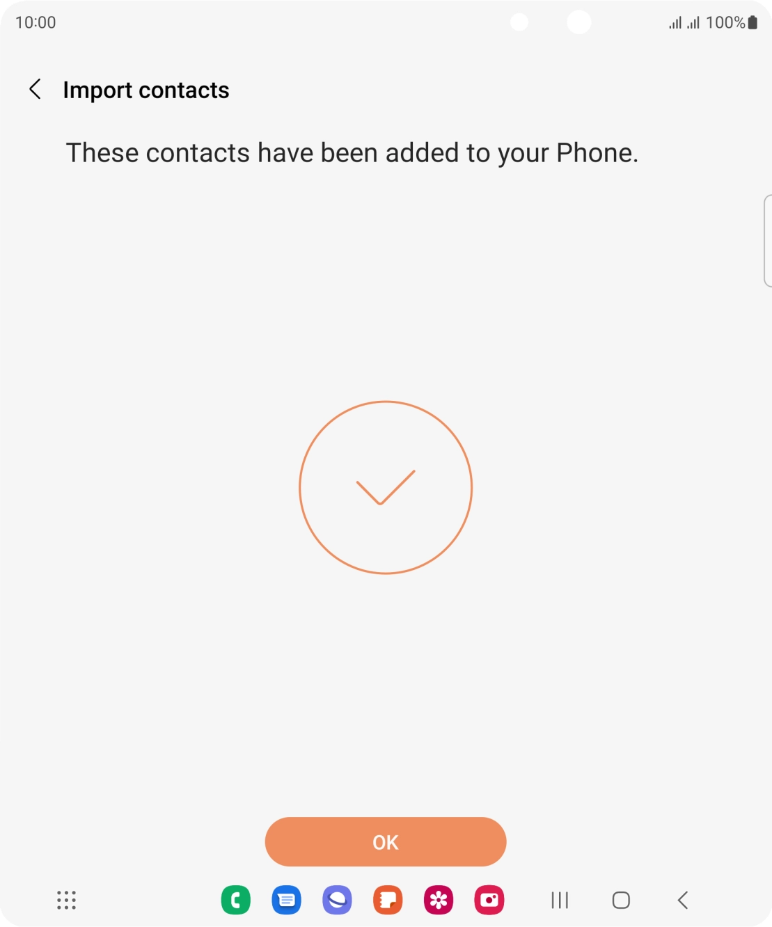 Press OK.