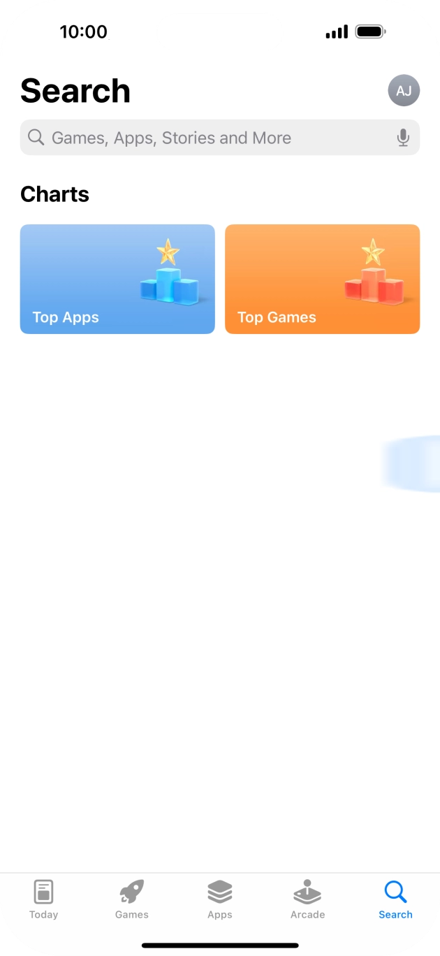 Press the search field and key in the name or subject of the required app. Press the search field and key in the name or subject of the required app.
