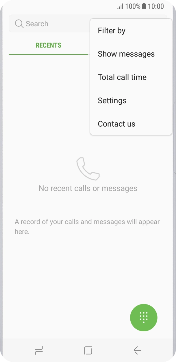 Press Settings.