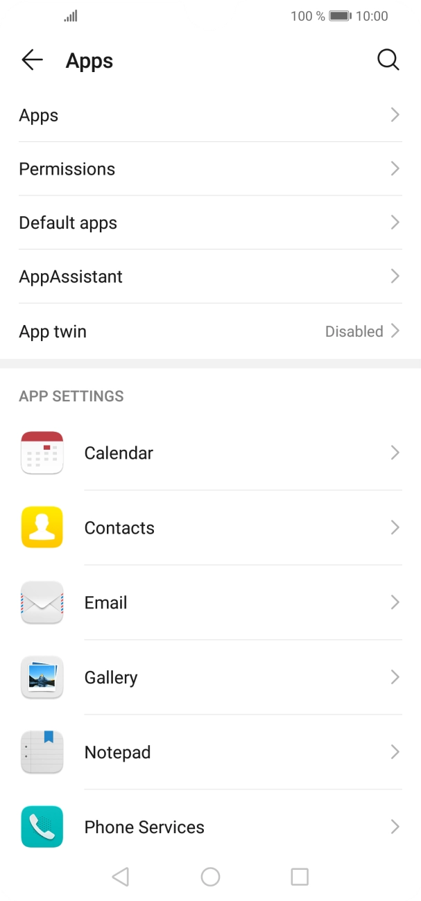 Press Apps.