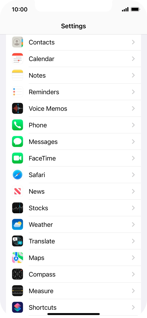 Press FaceTime. Press FaceTime.