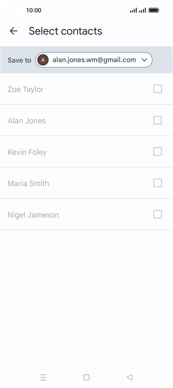 Press the drop down list next to 'Save to'.