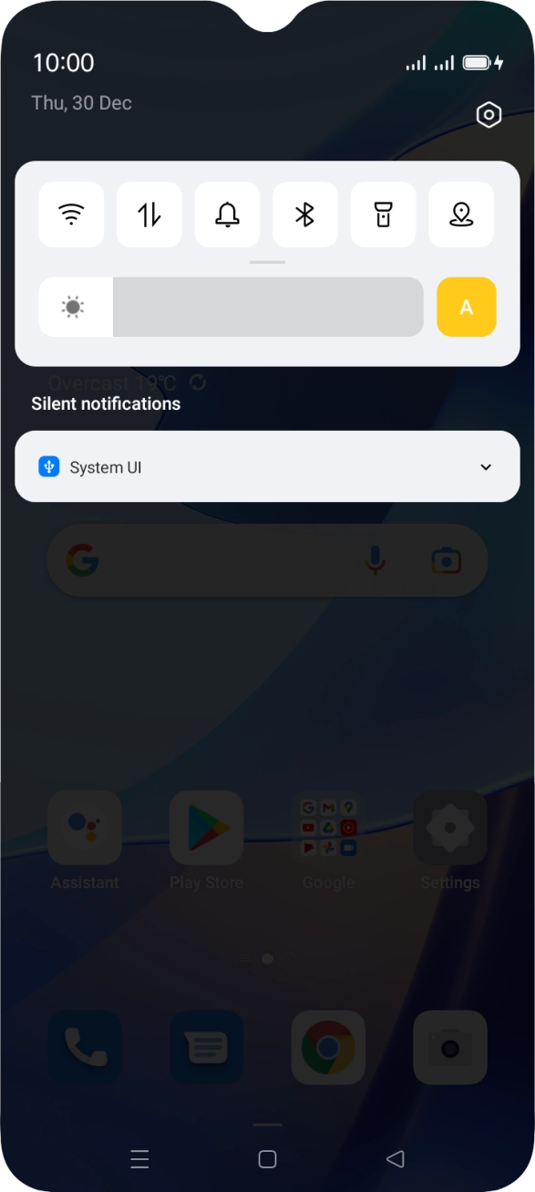 Press System UI. Press System UI.