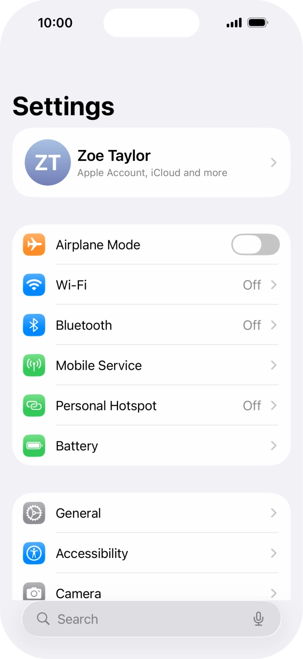 Press Wi-Fi. Press Wi-Fi.