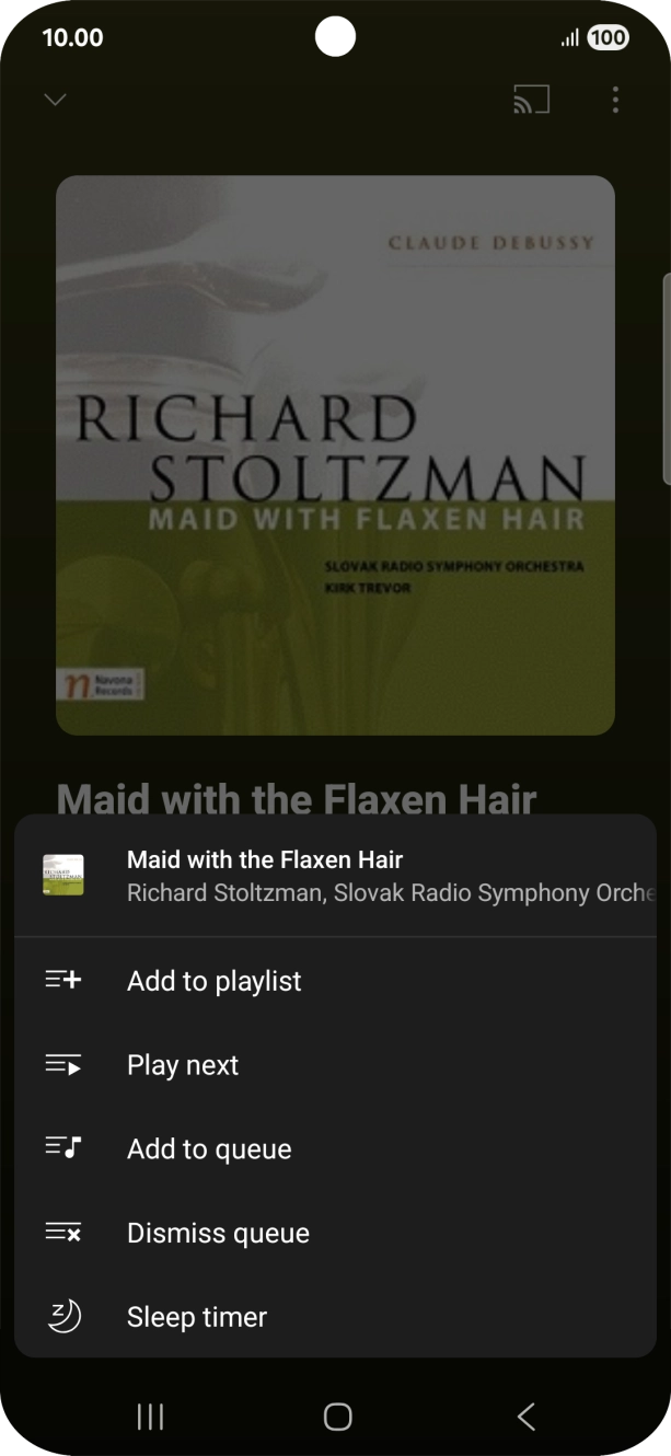 Press the add icon.