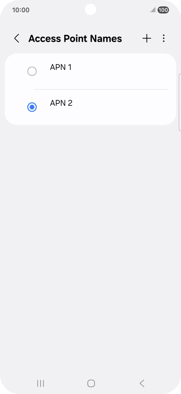 Press the Home key to return to the home screen. Press the Home key to return to the home screen.