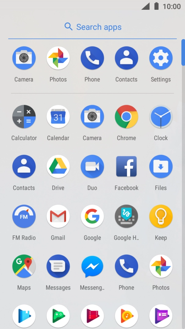 Press Gmail.