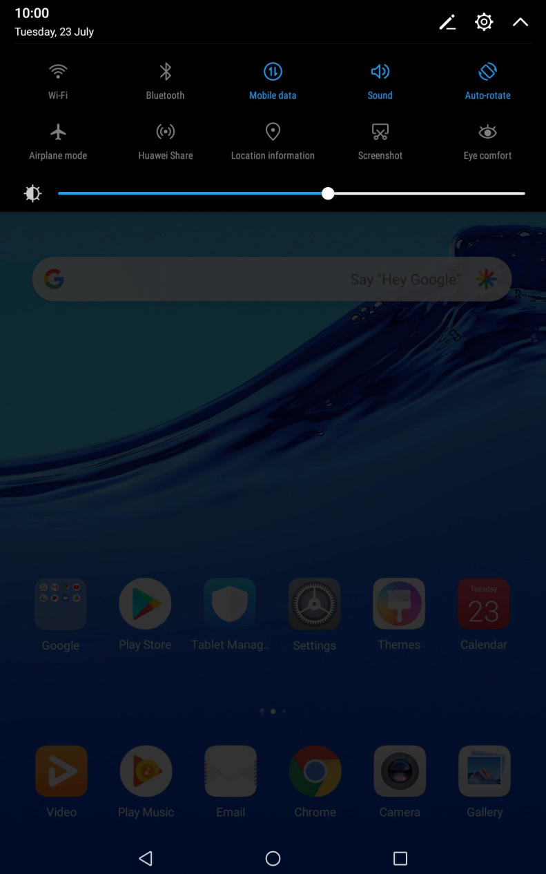 Press the sound mode icon the necessary number of times to turn silent mode on or off.