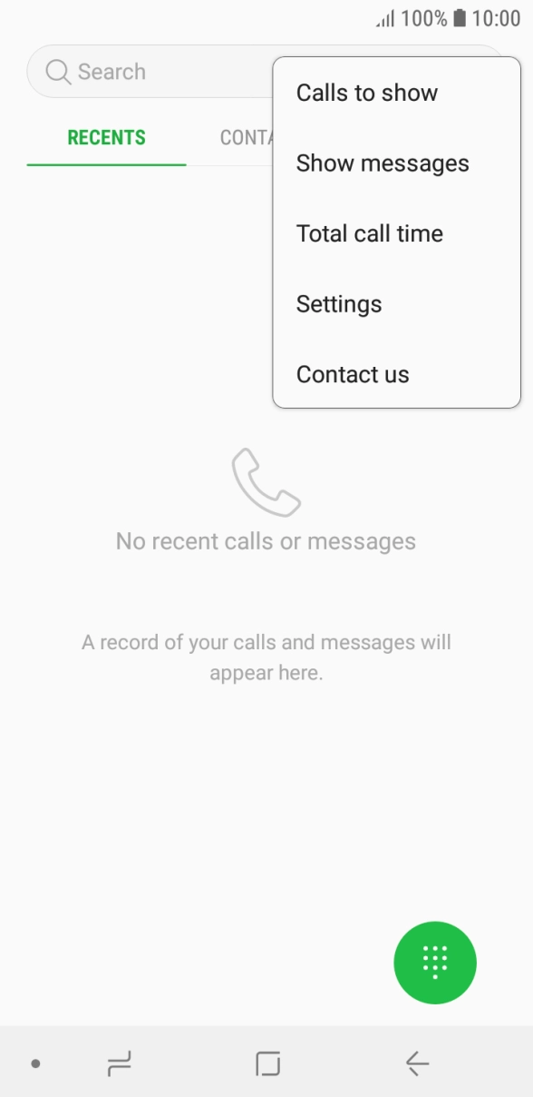 Press Settings. Press Settings.