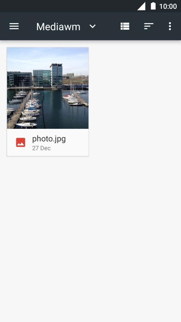 Press the required picture. Press the required picture.