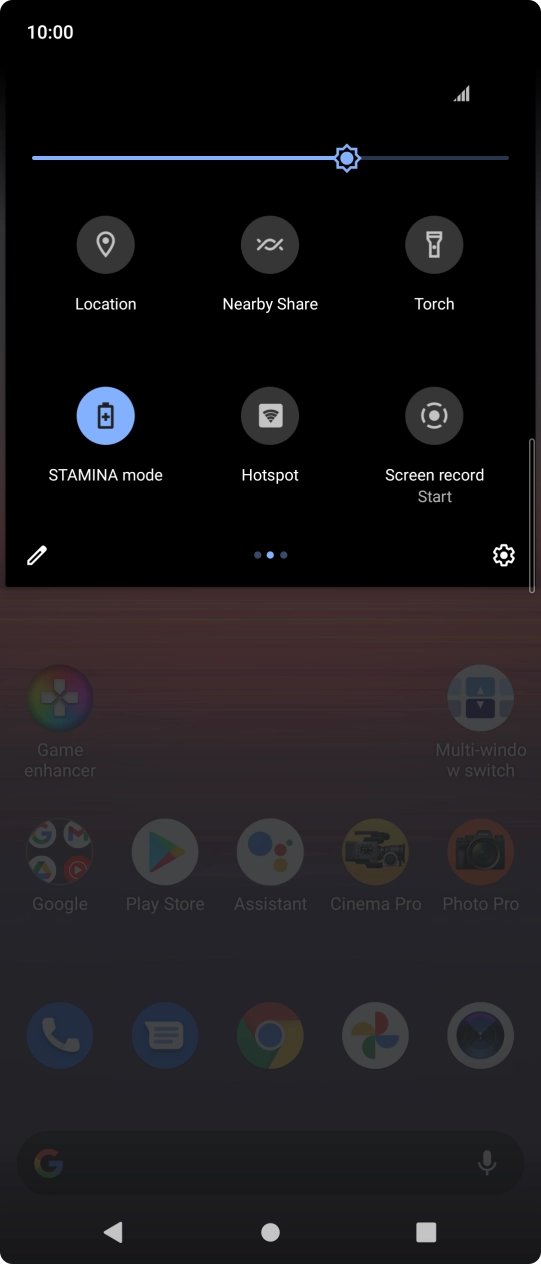 Press the Home key to return to the home screen. Press the Home key to return to the home screen.