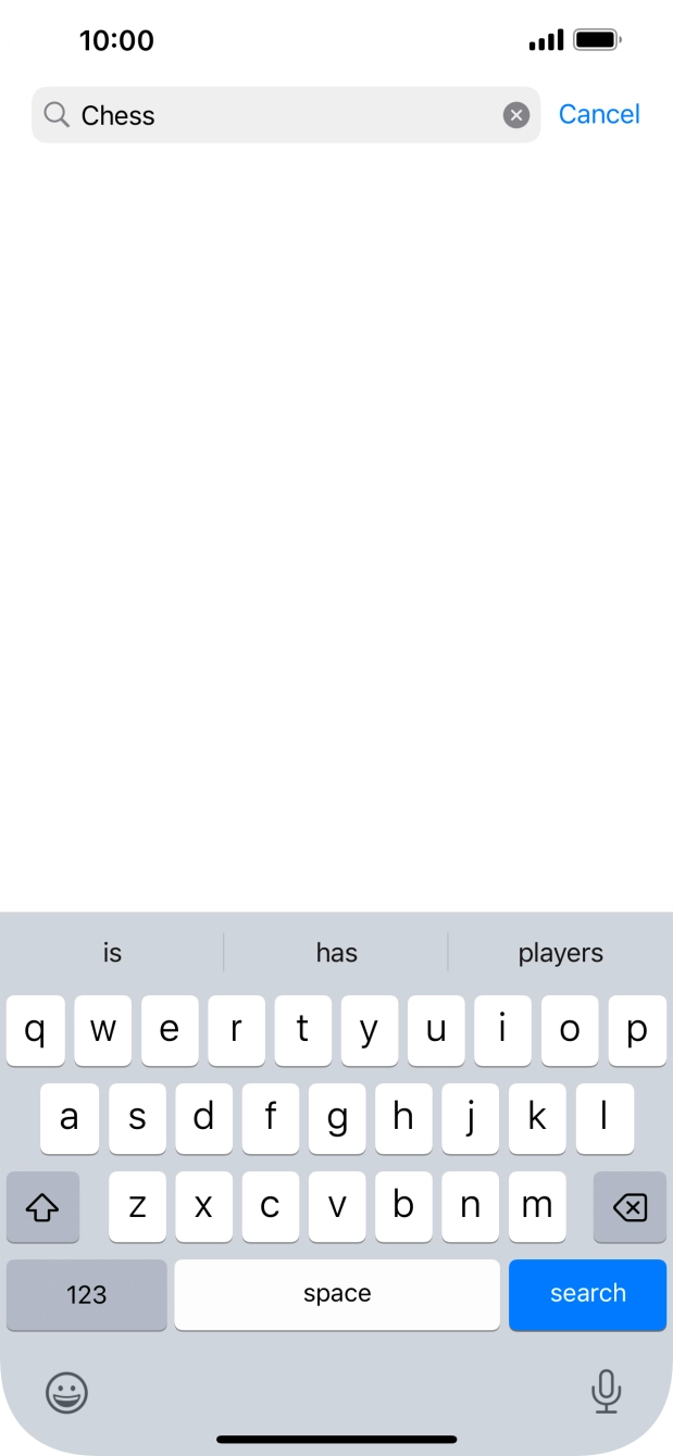 Press search.
