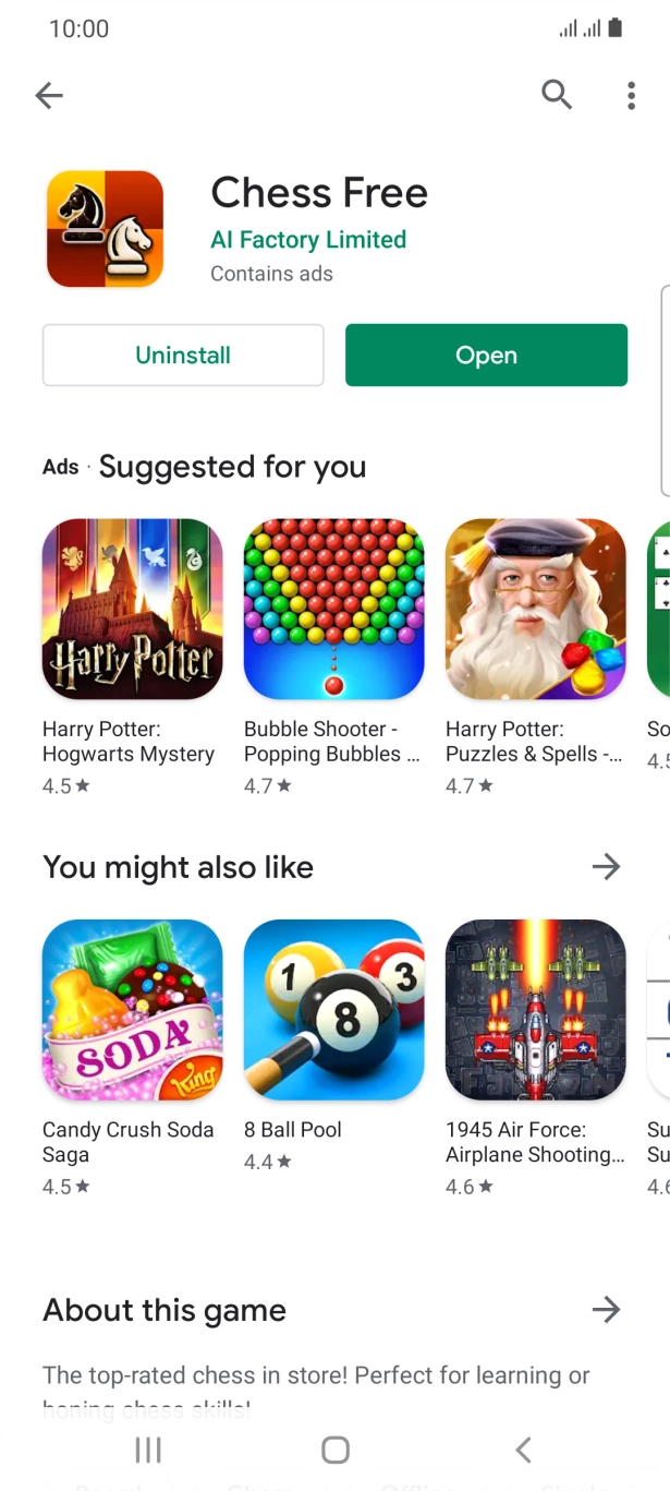 Press the Home key to return to the home screen. Press the Home key to return to the home screen.