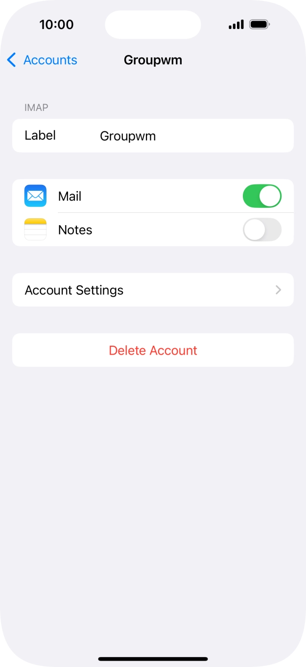 Press Account Settings. Press Account Settings.