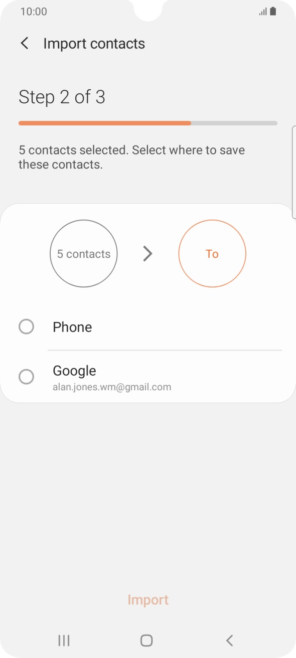 Press Phone.