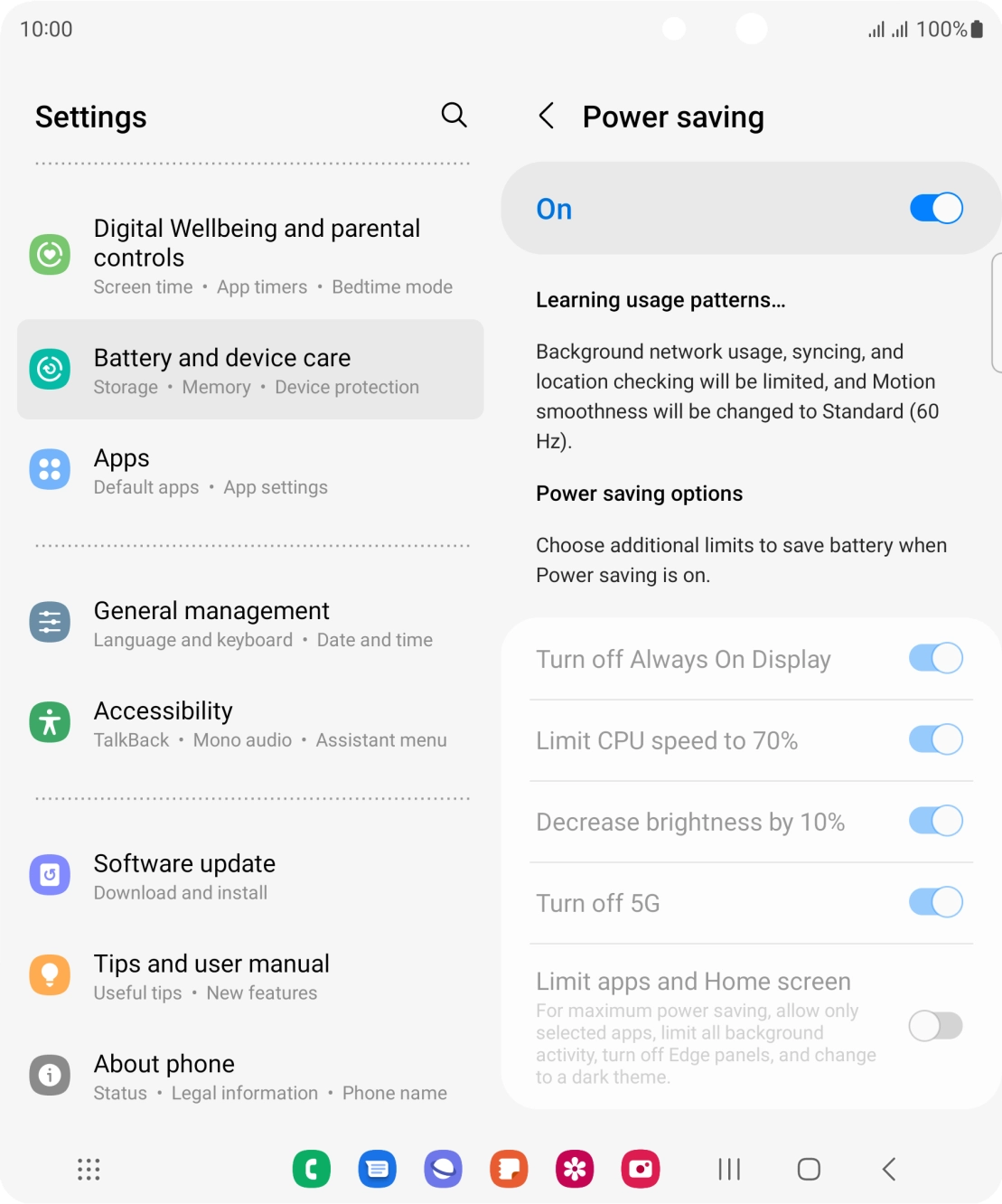 Press the Home key to return to the home screen. Press the Home key to return to the home screen.