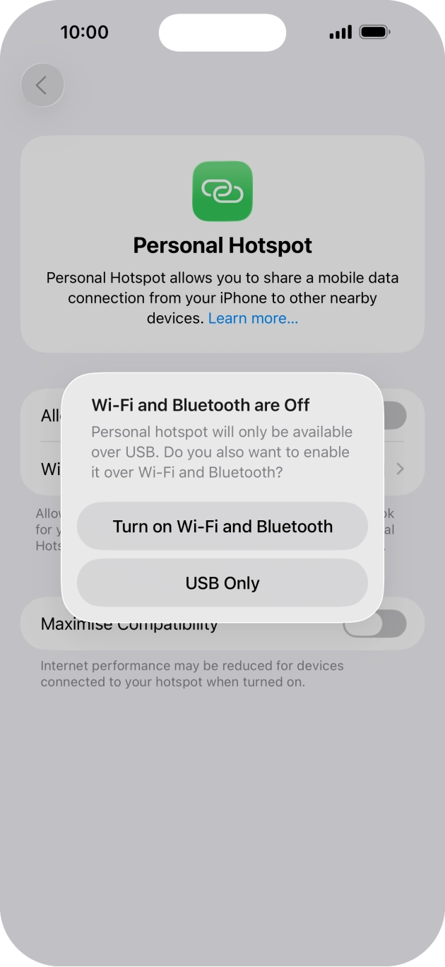 If WiFi is turned off, press Turn on Wi-Fi and Bluetooth. If WiFi is turned off, press Turn on Wi-Fi and Bluetooth.