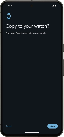 On your phone: Press Copy. On your phone: Press Copy.