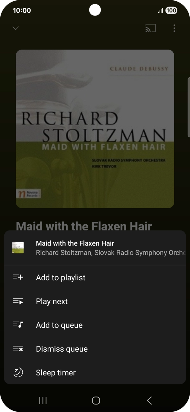 Press the add icon.