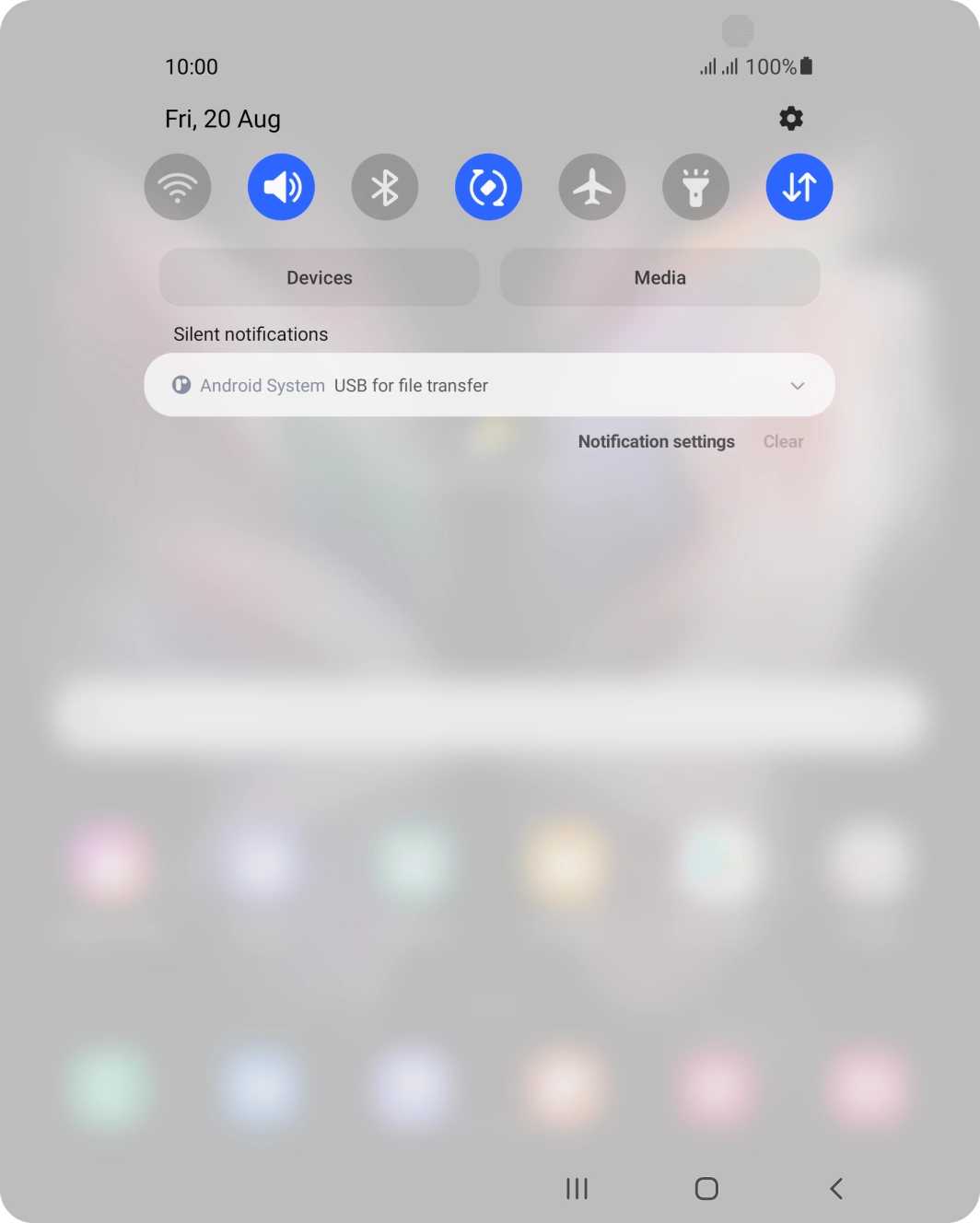 Press Android System. Press Android System.