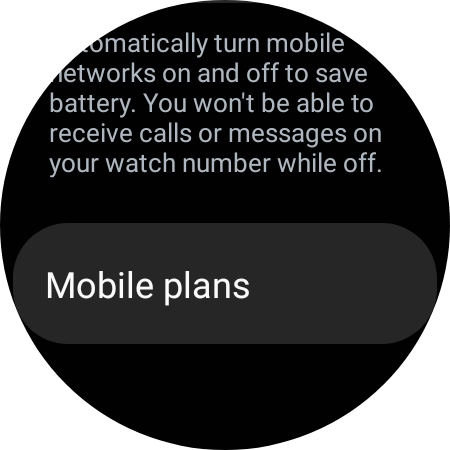 Press Mobile plans.