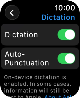 Press the Digital Crown several times to return to standby mode.