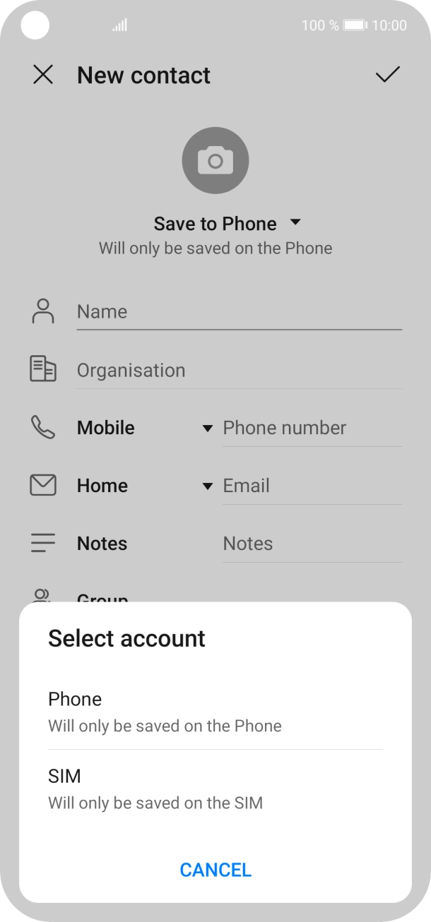 Press Phone.