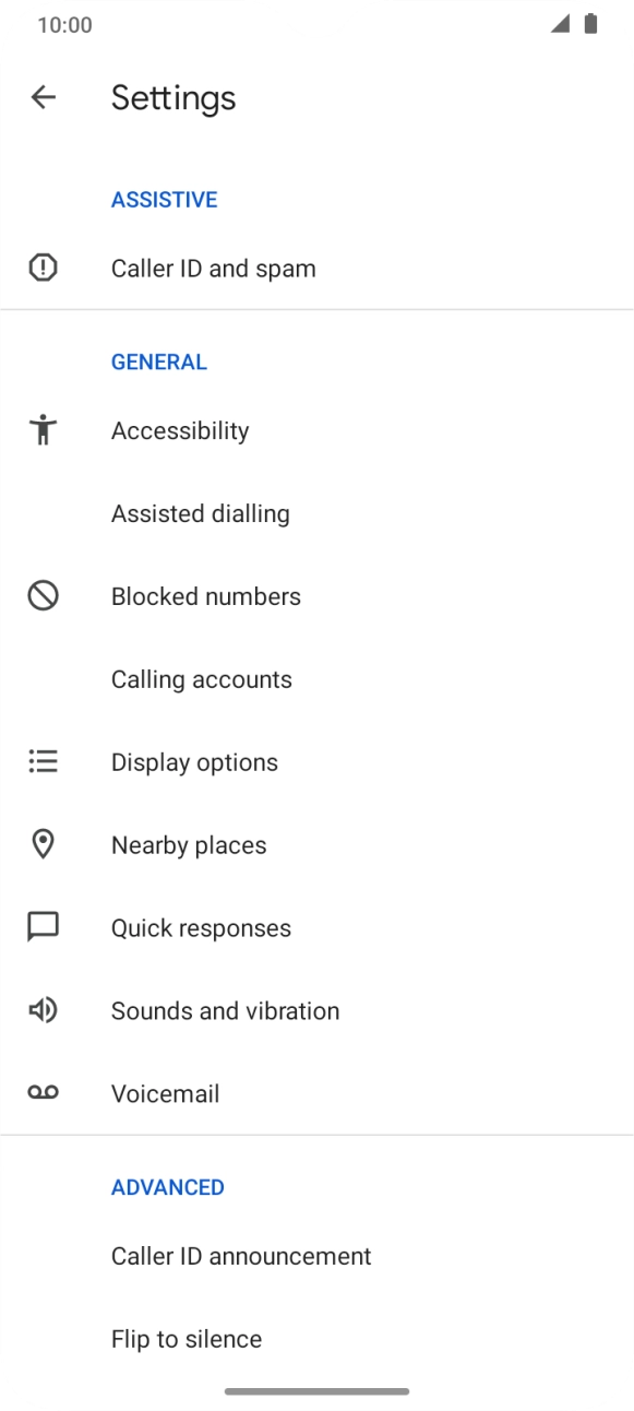 Press Calling accounts. Press Calling accounts.
