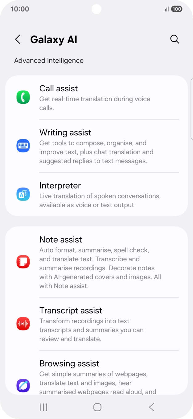 More examples of Galaxy AI usage are now displayed. More examples of Galaxy AI usage are now displayed.