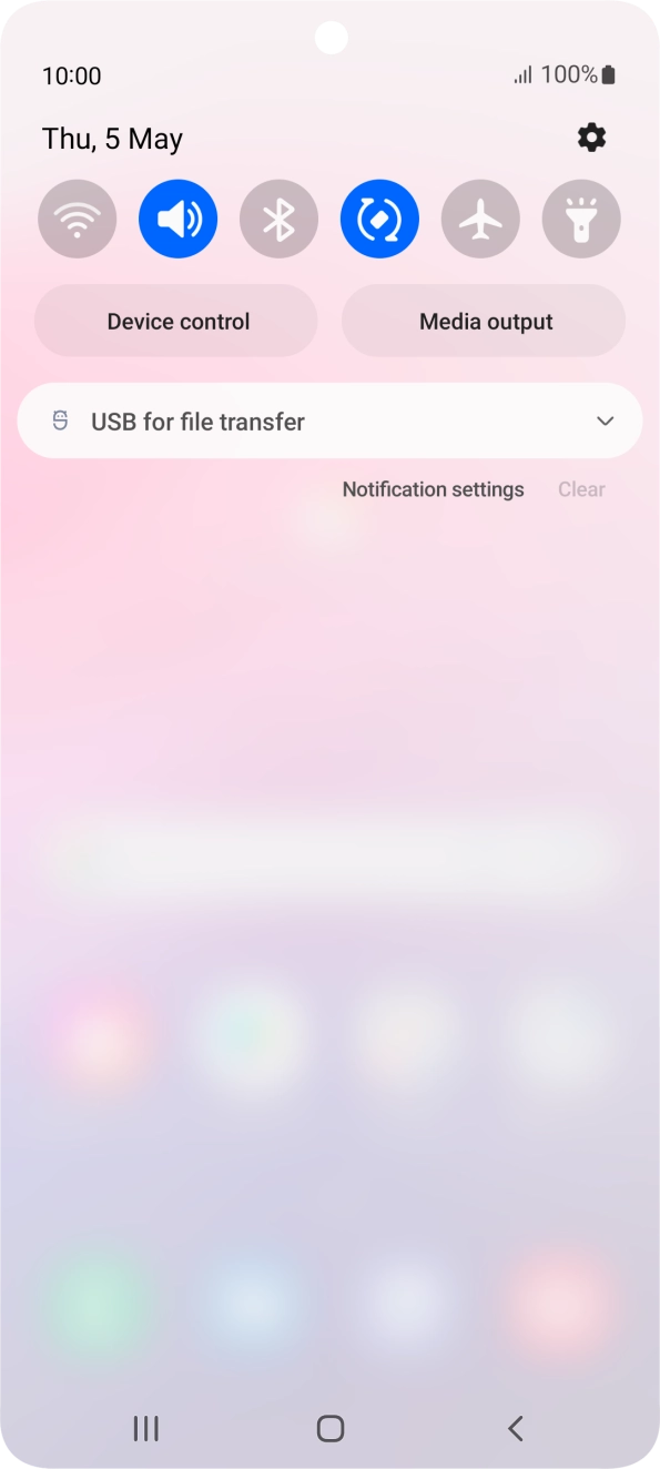 Press the drop down list. Press the drop down list.