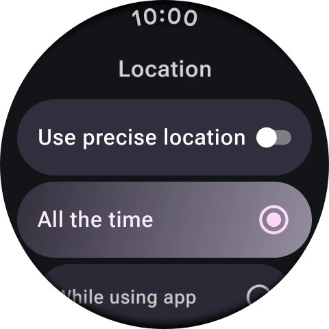 Follow the instructions on the screen to select the required settings and turn the function on or off. Follow the instructions on the screen to select the required settings and turn the function on or off.