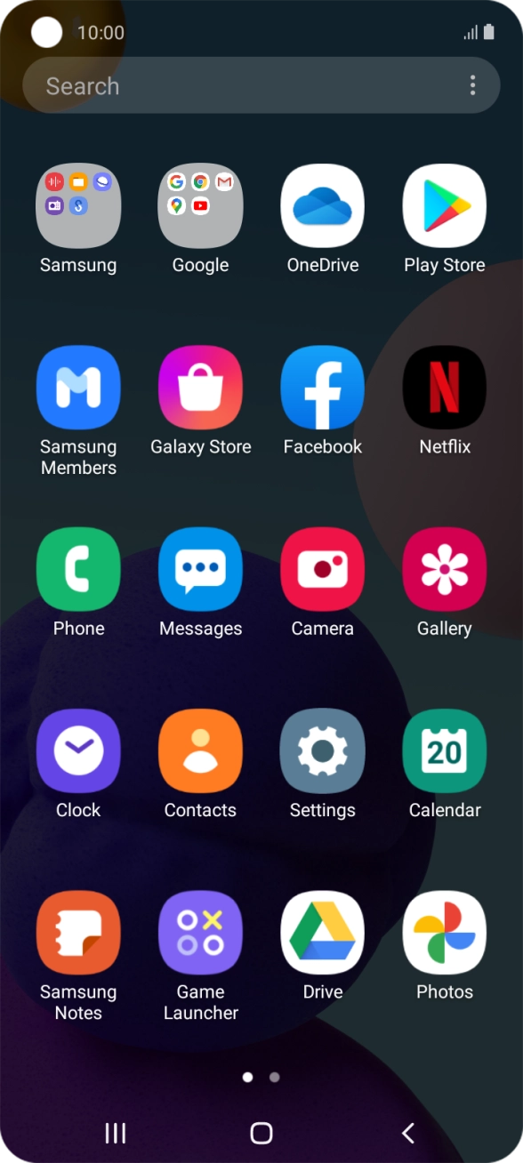 Press Play Store.