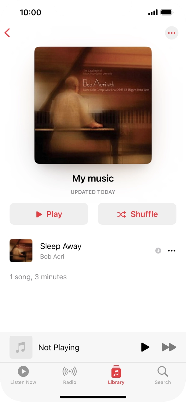 Go to the required category or playlist and press the required audio file. Go to the required category or playlist and press the required audio file.