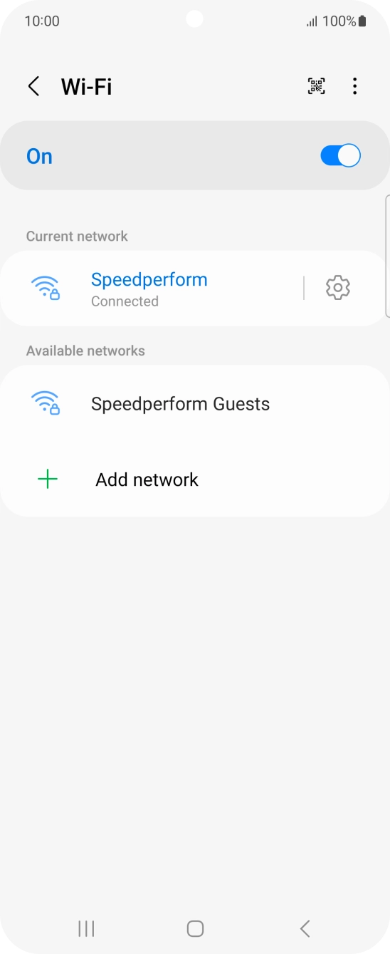 Press the Home key to return to the home screen. Press the Home key to return to the home screen.