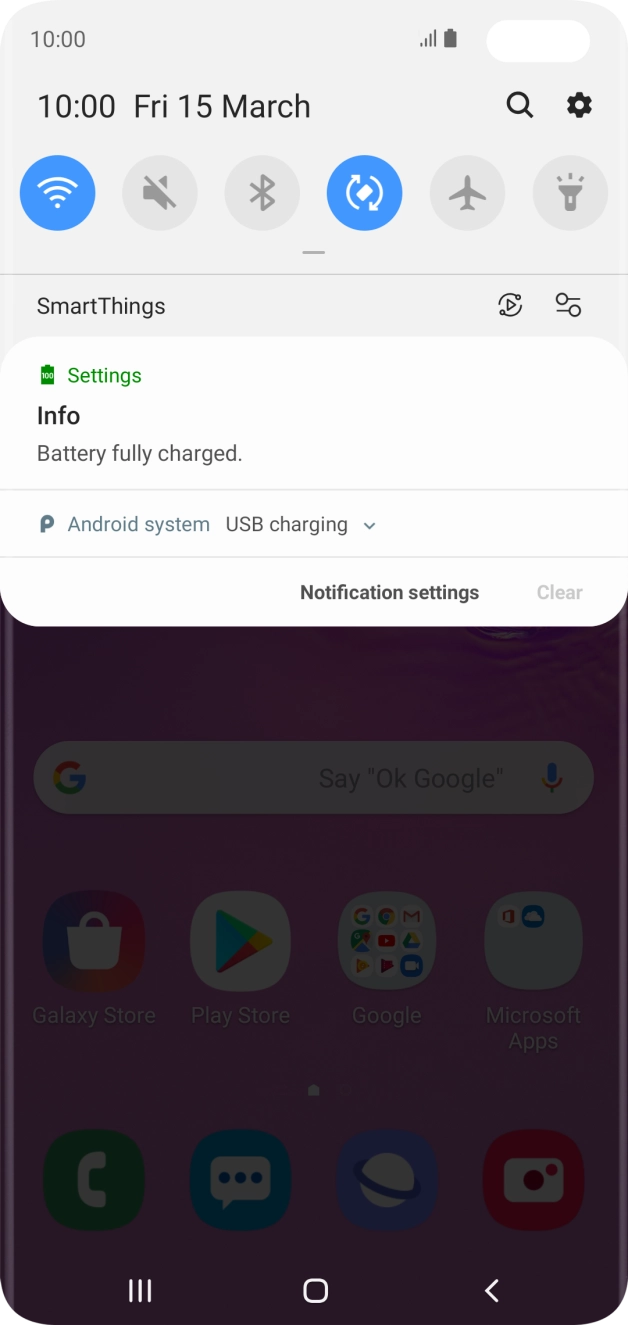 Press Android system. Press Android system.
