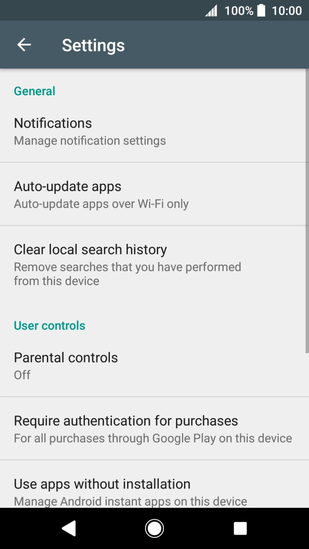 Press Auto-update apps.