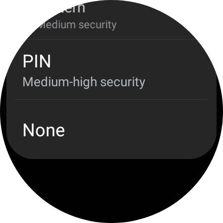 Press None.