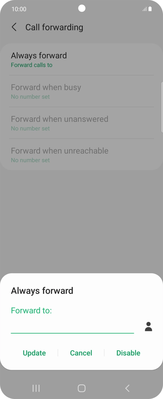 Press Disable. Press Disable.