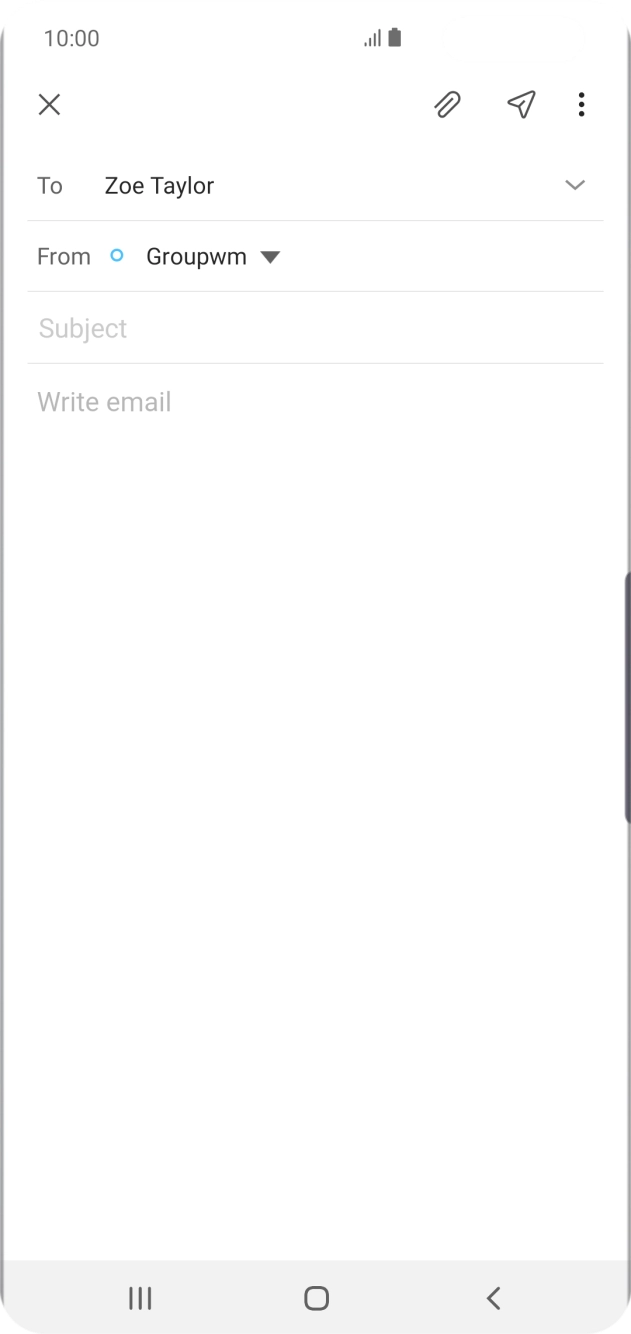 Press Subject and key in the required subject. Press Subject and key in the required subject.