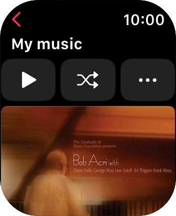 Press the play icon to start the playback. Press the play icon to start the playback.