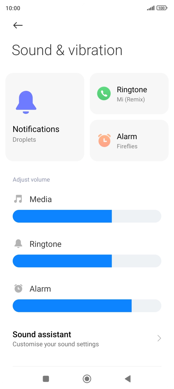 Press Ringtone.