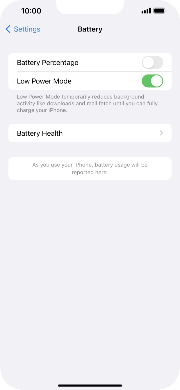Slide your finger upwards starting from the bottom of the screen to return to the home screen.