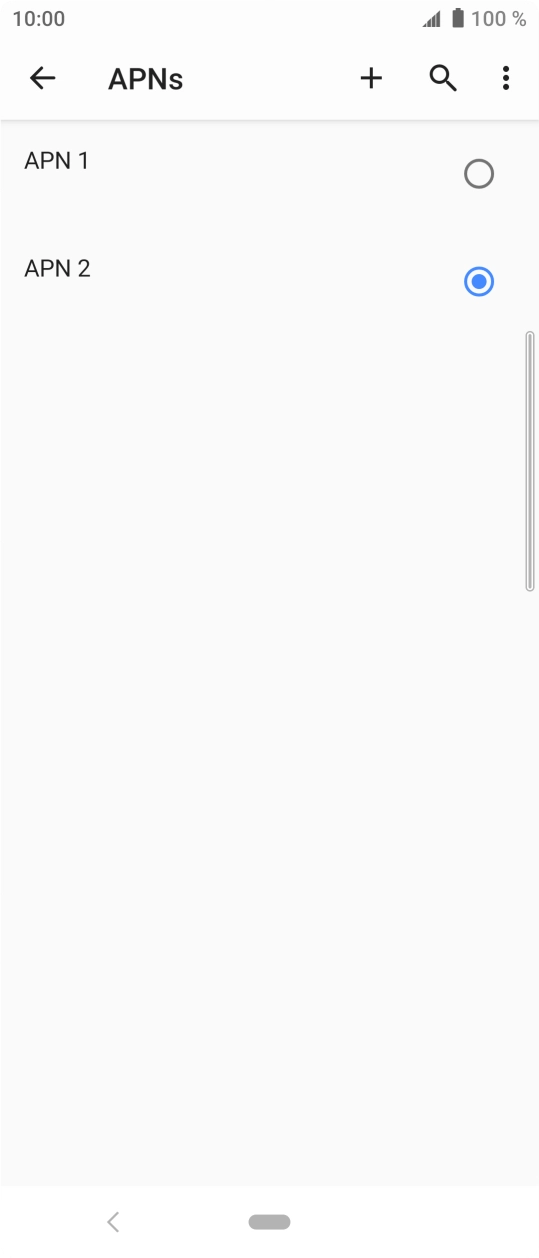 Press the Home key to return to the home screen. Press the Home key to return to the home screen.