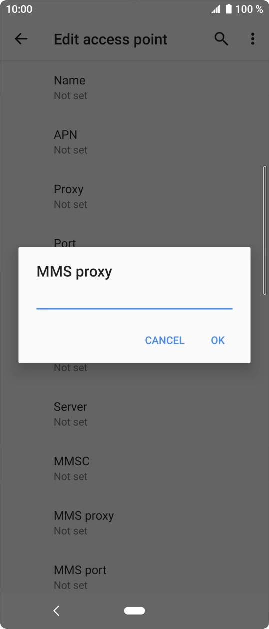 Key in 82.132.254.1 and press OK.