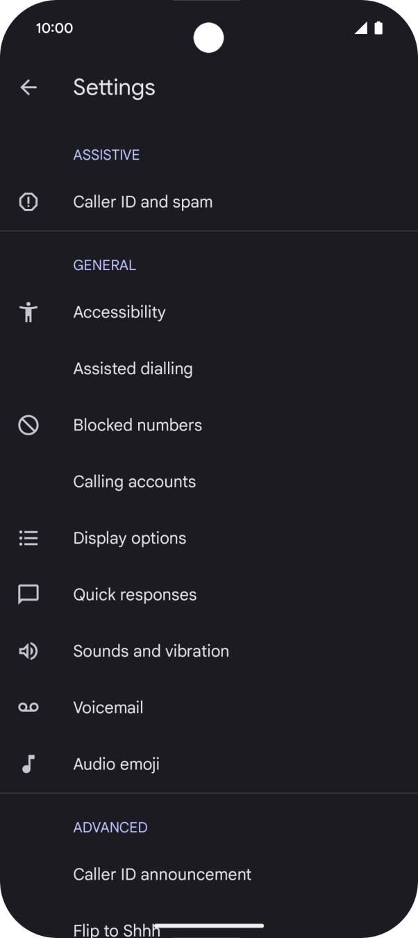 Press Calling accounts. Press Calling accounts.